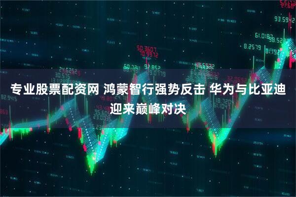 专业股票配资网 鸿蒙智行强势反击 华为与比亚迪迎来巅峰对决